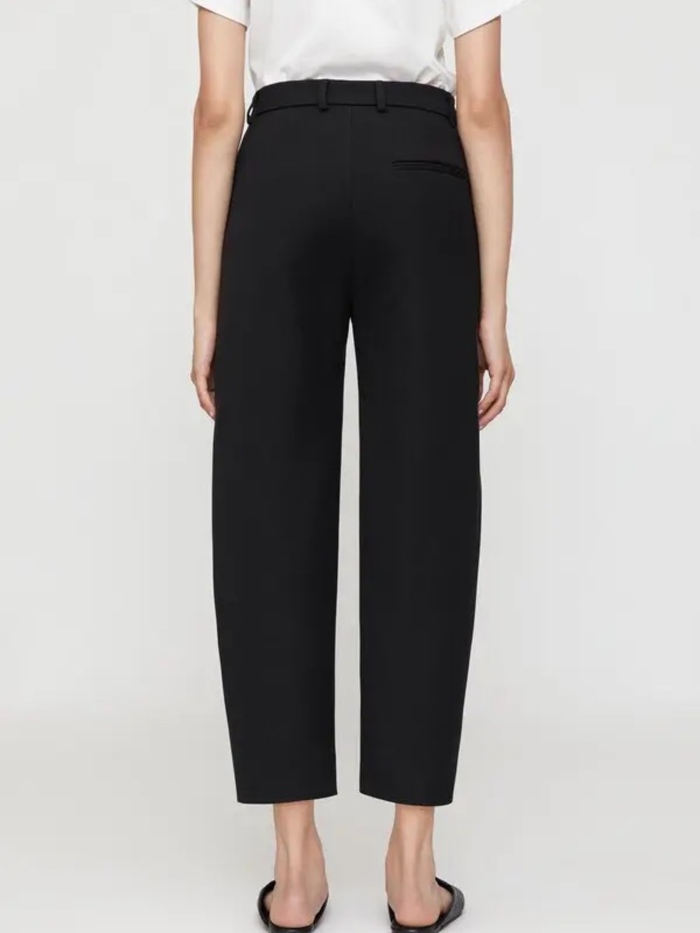 NWT Toteme Cotton Wool Twisted Seam Trousers - Picture 2 of 5